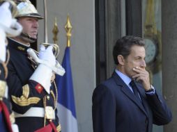 Nicolas Sarkozy, con ambiciosos planes para el G-20. ARCHIVO  /