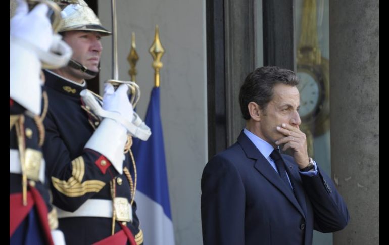 Nicolas Sarkozy, con ambiciosos planes para el G-20. ARCHIVO  /