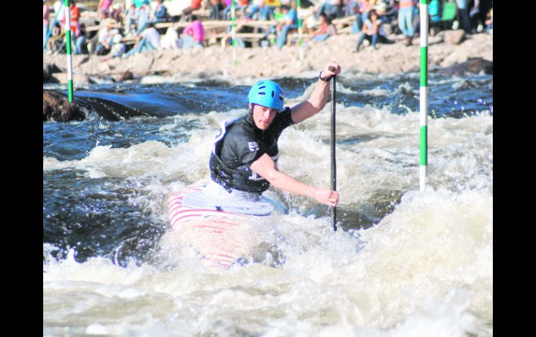 El dominio canadiense estuvo presente en este Panamericano de Canotaje. ESPECIAL  /