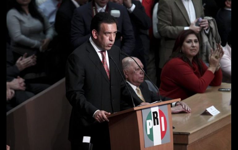 Humberto Moreira, presidente electo del Comité Ejecutivo Nacional del PRI. ARCHIVO  /