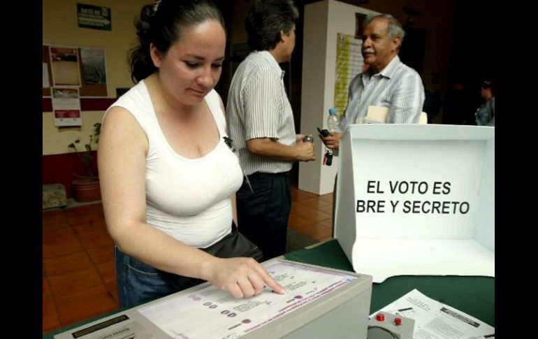 Señalan que no están previstos recursos para la compra de este mecanismo de votación. ARCHIVO  /