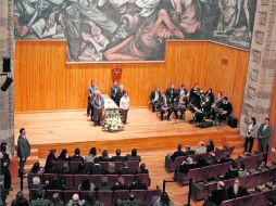 Jorge Martínez, “el último testigo de la obra de Orozco”, recibió un homenaje póstumo. E.BARRERA  /