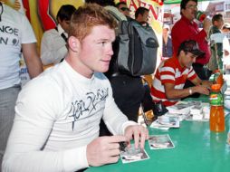 El boxeador Saúl 'Canelo' Álvarez admite que terminó su relación con Marisol González. E.BARRERA  /