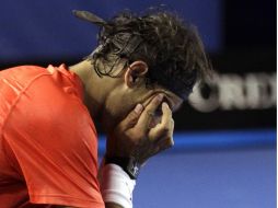 El número uno del mundo tras ser eliminado del Abierto de Australia. AFP  /