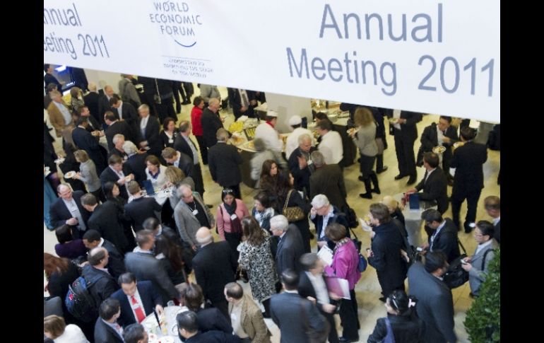 A partir de hoy se realizan las jornadas del Foro Económico Mundial. EFE  /