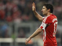 Mark Van Bommel ya no jugará en el Bayern Munich. AP  /