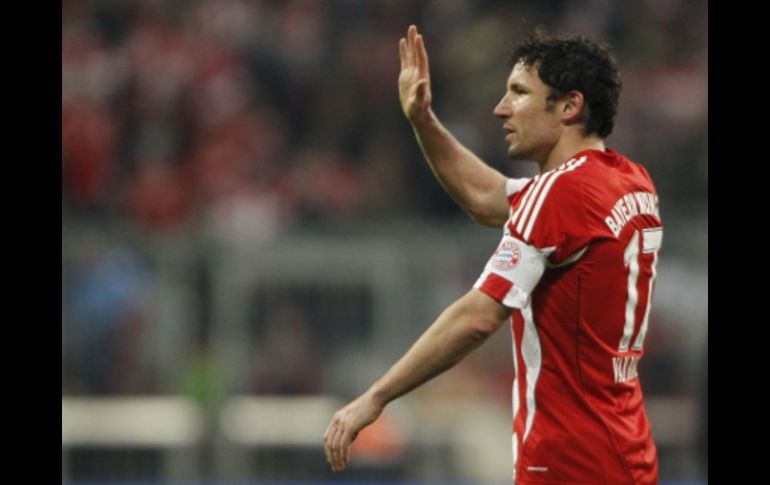 Mark Van Bommel ya no jugará en el Bayern Munich. AP  /