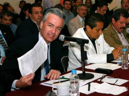 Alfonso petersen se negó a entrar en debate sobre su gestión como presidente municipal de Guadalajara. A. GARCÍA  /