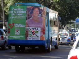 A partir de hoy queda prohibido cualquier tipo de publicidad electoral en el estado. NOTIMEX  /