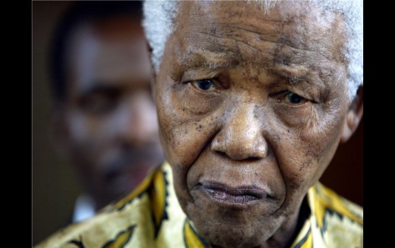 Ex presidente sudafricano Nelson Mandela. AFP  /