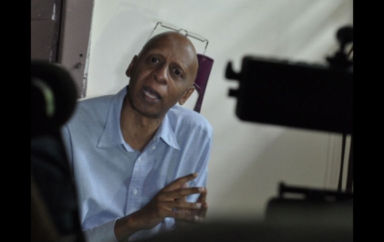 El ganador del Premio Sajarov Guillermo Fariñas,  durante una conferencia de prensa en La Habana. AFP  /