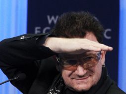 No ve claro. Bono asegura que el apoyo de los países Occidentales a África debe aumentar. NTX  /