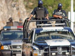 Policías municipales, estatales, federales y el Ejército mexicano realizan patrullajes en todo el estado. NOTIMEX  /