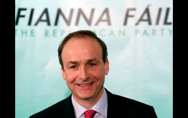 Micheal Martin, nuevo líder del Fianna Fail, partido político de Cowen, a quien se acusa de la crisis económica. REUTERS  /