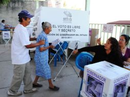 Ciudadanos acuden hoy a las urnas en Guerrero. EL UNIVERSAL  /