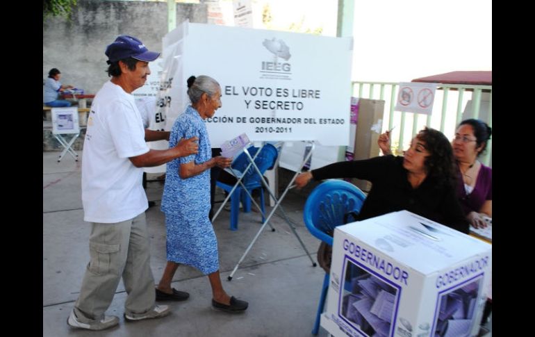 Ciudadanos acuden hoy a las urnas en Guerrero. EL UNIVERSAL  /