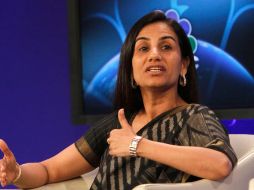 Chanda Kochhar, directora del banco privado más grande de la India, considera que hay que hacer al crecimiento inclusivo. AP  /