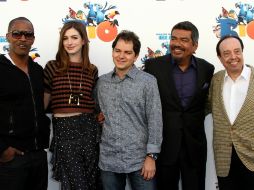 Jamie Foxx, Anne Hathaway, Carlos Saldanha, George López y Sergio Mendes prestaron su talento. AFP  /