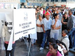 El candidato de la alianza 'Guerrero nos Une' resaltó el alto índice de participación electoral. EL UNIVERSAL  /