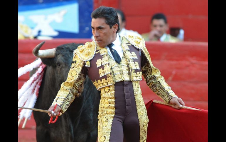 Eulalio López, El Zotoluco, celebró el pasado domingo 30 las mil corridas en su carrera. EFE  /