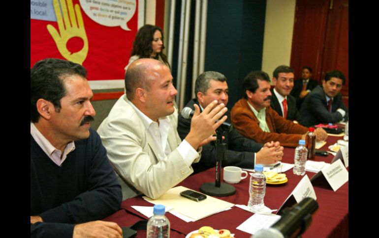 En el evento estuvieron presentes los presidentes municipales de Tlaquepaque y Tlajomulco de Zúñiga. E. BARRERA  /