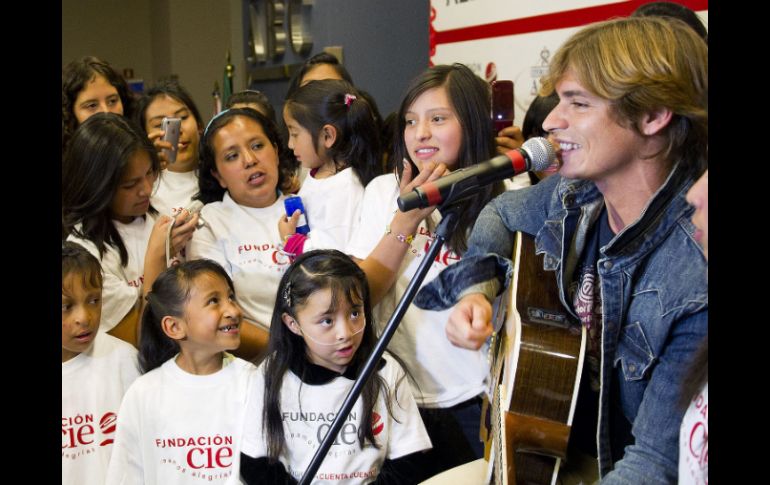 El cantante venezolano Carlos Baute ya establecido en México. EFE  /