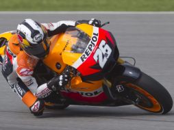 El piloto español Dani Pedrosa ha sido el ganador de la segunda jornada de prácticas de Moto GP. EFE  /