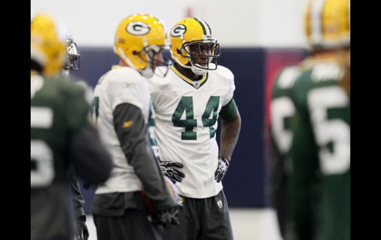 Los jugadores de Green Bay durante la práctica de este día previo al Super Bowl. REUTERS  /