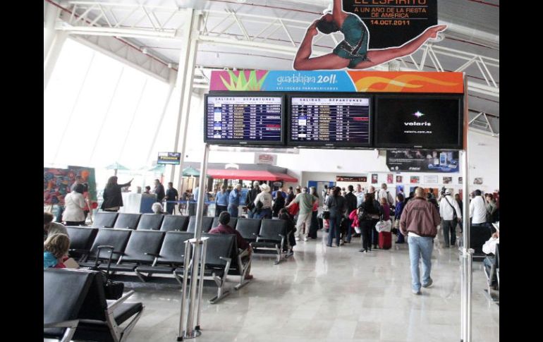 La Canaco de Guadalajara critica el estado y la funcionalidad del aeropuerto tapatío. A. CAMACHO  /