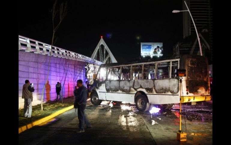 El comunicado refiere a los recientes bloqueos del martes pasado en la Zona Metropolitana de Guadalajara. E PACHECO  /