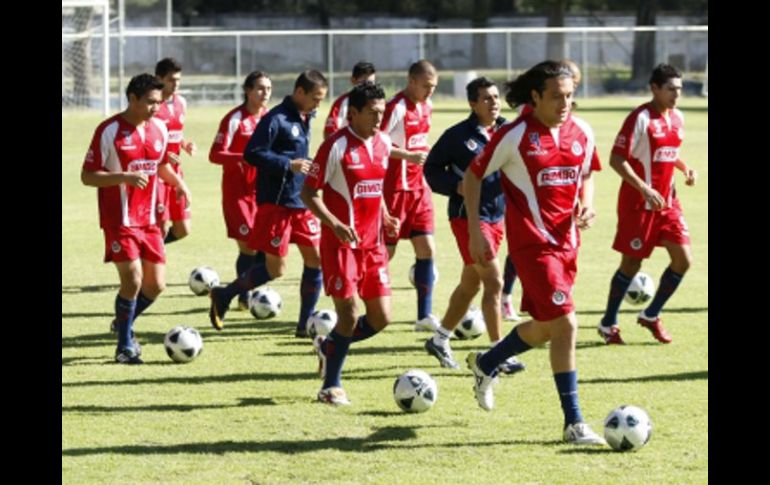 Los jugadores del conjunto rojiblanco buscarán adjudicarse el triunfo ante el Atlante en su estadio. E. PACHECO  /