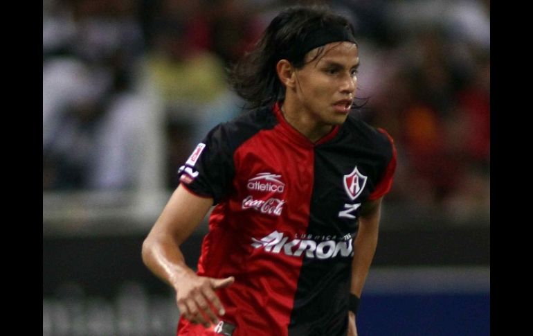 Gerardo Flores en un partido del Atlas del torneo Apertura 2010. MEXSPORT  /