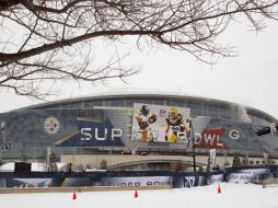 El Cowboys Stadium se encuentra practicamente listo para el Super Bowl XLV. REUTERS  /