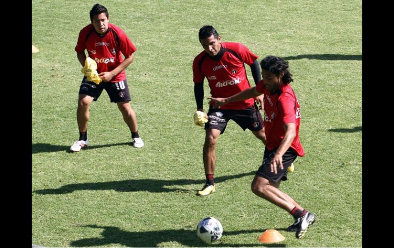 Los Zorros del Atlas van con buen ánimo al juego ante Toluca. MEXSPORT  /