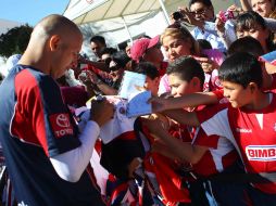 Chivas espera despertar de su letargo este sábado, cuando se enfrente a Atlante en el Jalisco. MEXSPORT  /