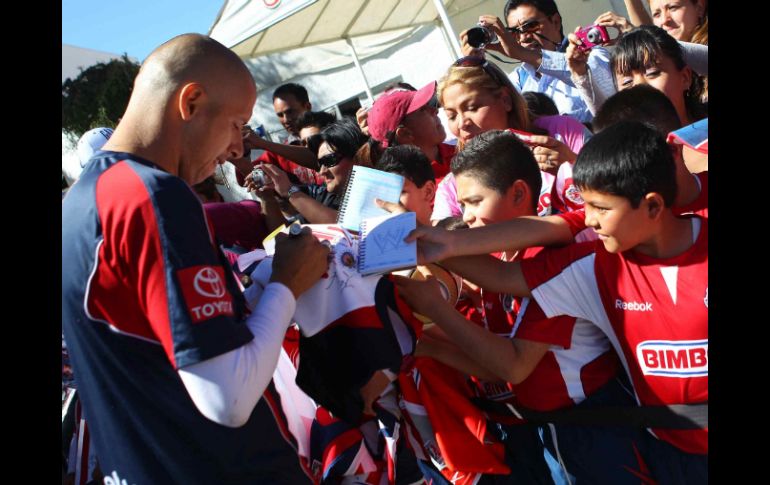 Chivas espera despertar de su letargo este sábado, cuando se enfrente a Atlante en el Jalisco. MEXSPORT  /