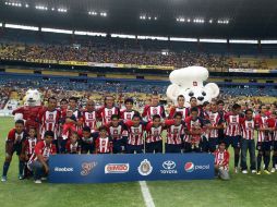 El equipo se tomó esta foto antes de jugar su último partido de local en el Jalisco, el 24 de julio de 2010 ante Puebla. MEXSPORT  /