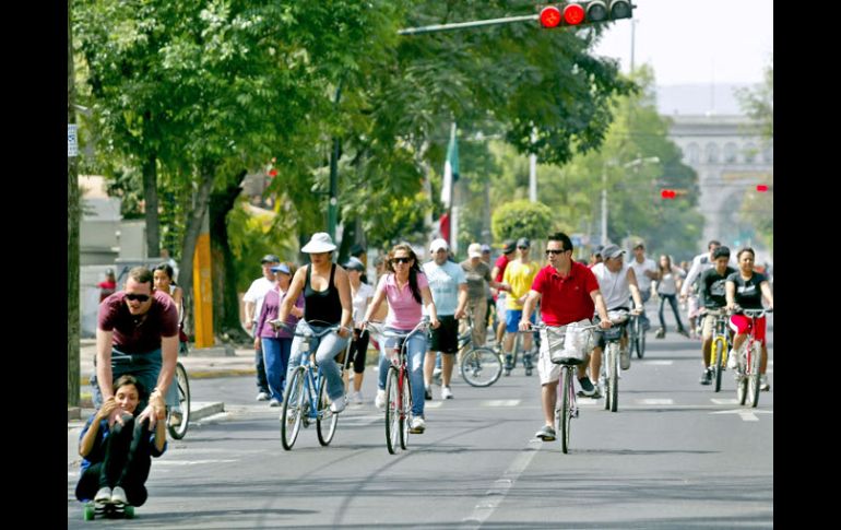 El día de hoy se realizaron 29 eventos culturales y sesiones de activación física para los asistentes a la Vía. E. BARRERA  /