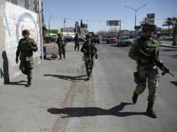 El Ejército mexicano mantiene una ofensiva contra el crimen organizado desde el año 2006. EFE  /