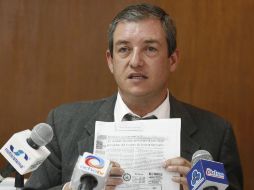 Cortés Fuentes, candidato a director del Instituto de Justicia Alternativa, denuncia que la elección está amañada. M. FREYRA  /