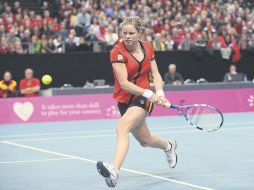 El fin de semana pasado, Kim Clijsters derrotó a los Estados Unidos en la Copa Federación. AFP  /