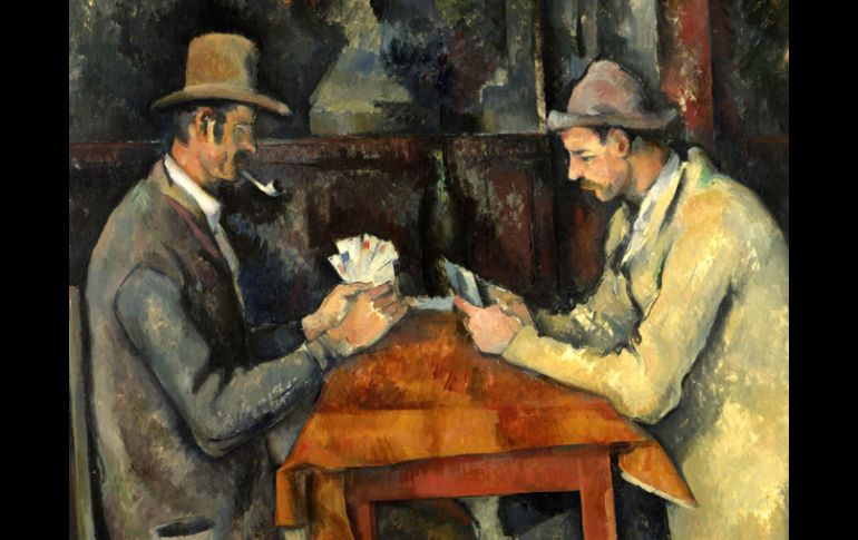 Fotografía de una obra del pintor impresionista francés Paul Cézanne. EFE  /