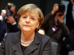 Angela Merkel, asiste a una investigación  parlamentaria en Berlín. AFP  /