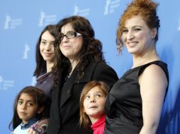 La actriz Viviana Suraniti, la directora Paula Markovitch y la también actriz Laura Agorreca forman parte de la película. AP  /