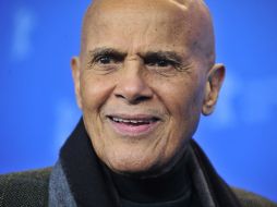 Belafonte se presentó en el festival con su vitalidad y buen porte característicos. AFP  /