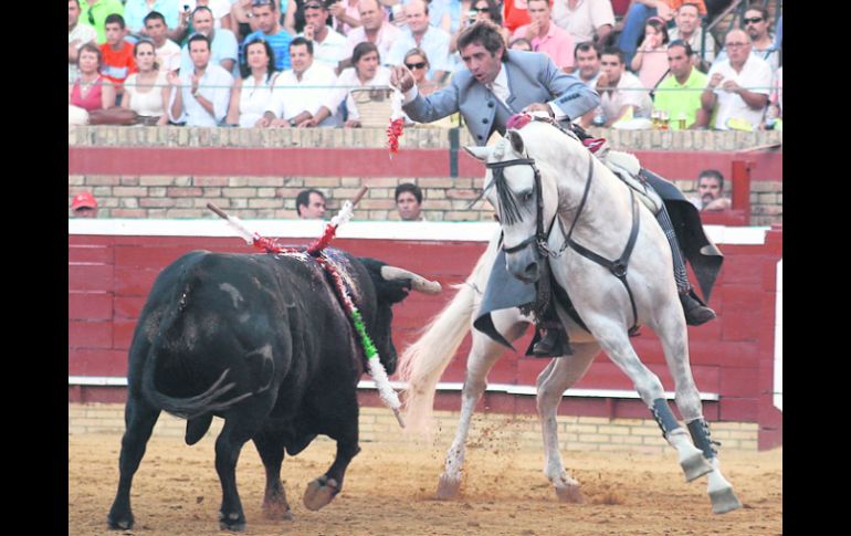 Pablo Hermoso de Mendoza se convierte en la médula del cartel de esta tarde. ESPECIAL  /