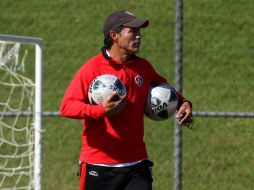 Benjamín Galindo, técnico del Atlas, tendrá que trabajar fuerte esta semana para corregir errores. MEXSPORT  /