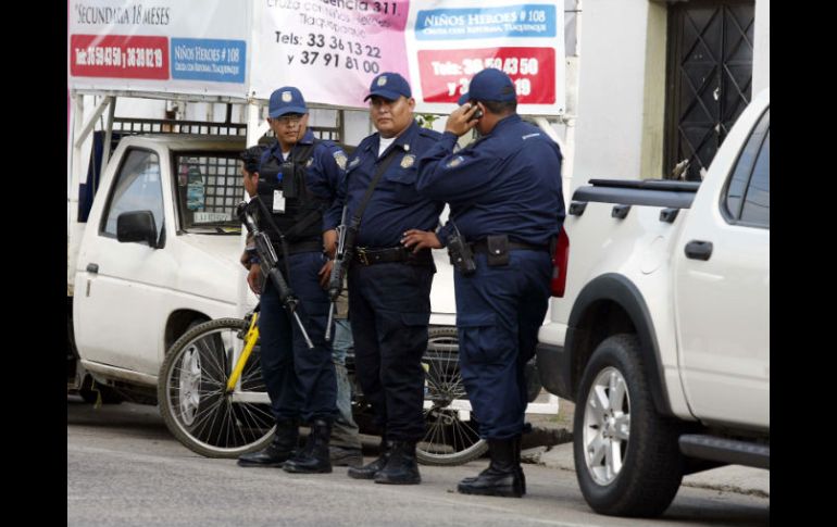 En Jalisco hay 25 mil 278 policías estatales (incluye elementos ministeriales) y municipales. E. BARRERA  /