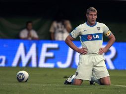 Martín Palermo, desconcertado por el mal arranque de torneo de Boca. AFP  /