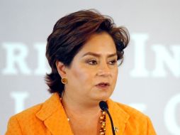 Patricia Espinosa, titular de la SRE. La secretaría lamentó que se desvirtúe el proyecto binacional. ARCHIVO  /